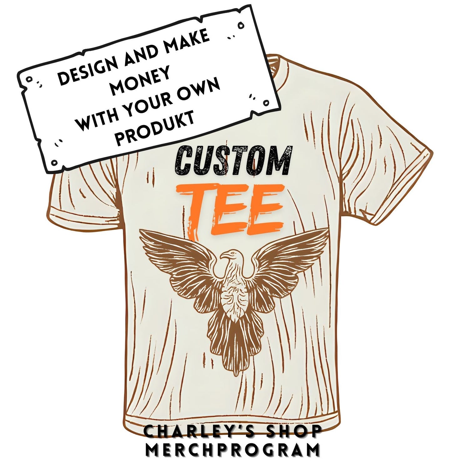 Samarbeid om merch – Charley’s Shop